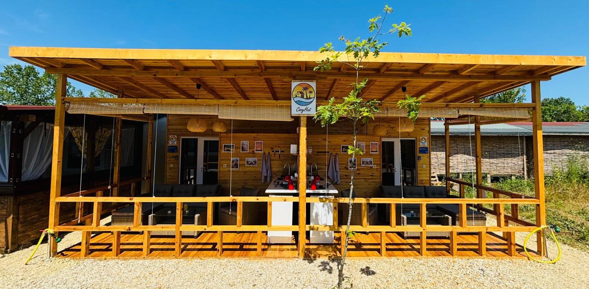 Cozyhut Бунгало Под Наем Tschernomorez Exterior foto
