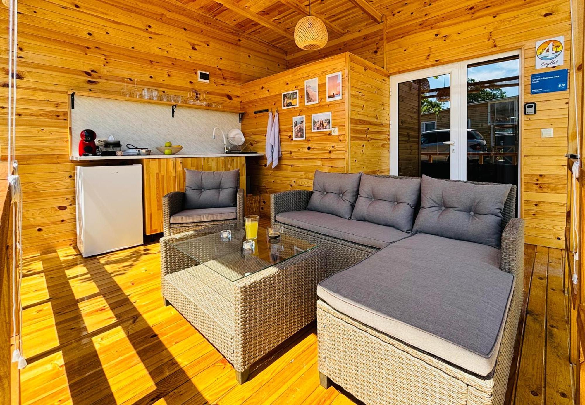 Cozyhut Бунгало Под Наем Tschernomorez Exterior foto
